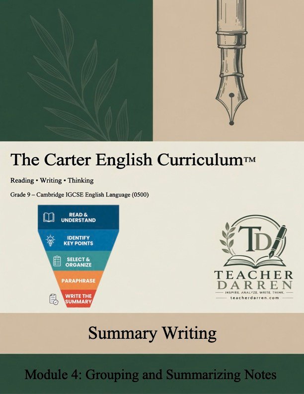 Summary Module 4 Cover